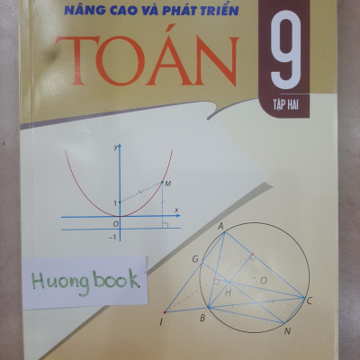 Sách – Nâng Cao Và Phát Triển Toán 9 Tập 1 + Tập 2 ( chương trình mới 2024)
