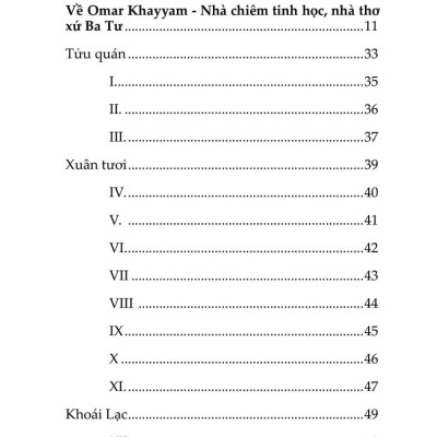 Đến Như Nước Chảy, Đi Tựa Gió Phiêu - Thơ Rubáiyát - Omar Khayyám; Hà Thuỷ Nguyên dịch