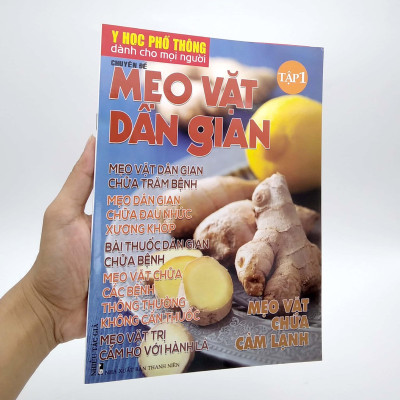Y Học Phổ Thông Dành Cho Mọi Người - Chuyên Đề: Mẹo Vặt Dân Gian 1