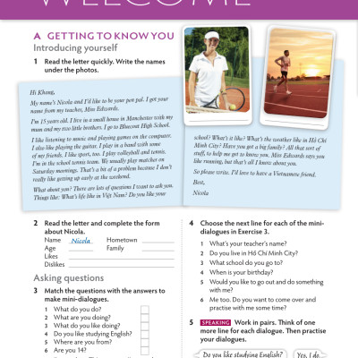 Tiếng Anh 10 Think - Student