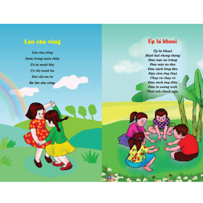 Sách - Đồng dao cho bé - Các trò chơi dân gian