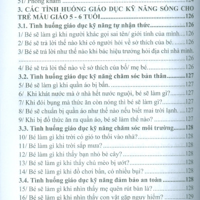 Tuyển Tập Các Hoạt Động Giáo Dục Kỹ Năng Sống Cho Trẻ Mẫu Giáo 5-6 Tuổi 