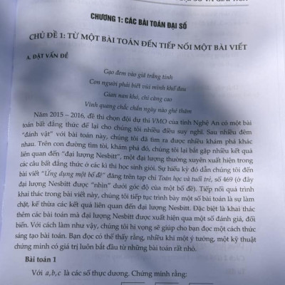 Sách - Tìm tòi mới trong toán học (sách dành cho học sinh chuyên toán THCS, THPT)