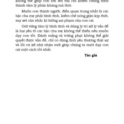 Kỷ Luật Không Nước Mắt - Phương Pháp Giáo Dục Trẻ Hiệu Quả (Tái Bản 2023)