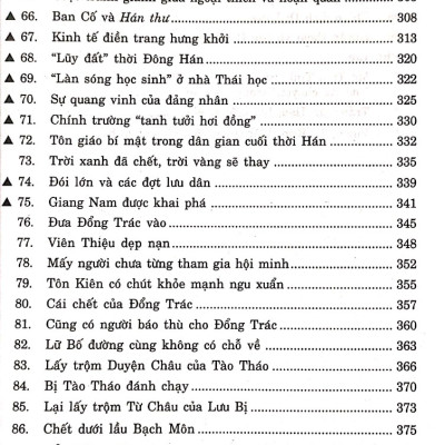 Tủ sách Kể Chuyện Lịch Sử Trung Quốc - kể Chuyện Tần Hán