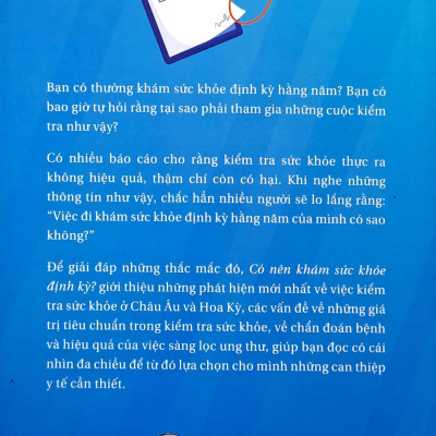 Có Nên Khám Sức Khỏe Định Kỳ