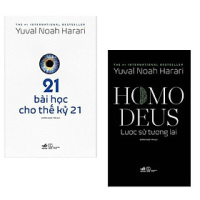 Combo Sách Hay: Homo Deus-Lược Sử Tương Lai + 21 Bài Học Cho Thế Kỷ 21 - (Sách Bán Chạy / Tặng Kèm Postcard Greenlife)