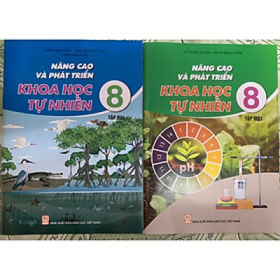 Sách - combo nâng cao và phát triển khoa học tự nhiên 8(2 tập)