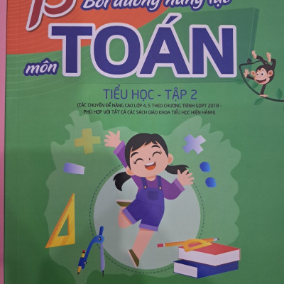 Sách - Combo 15 chuyên đề bồi dưỡng năng lực môn toán tiểu học - tập 1 + 2
