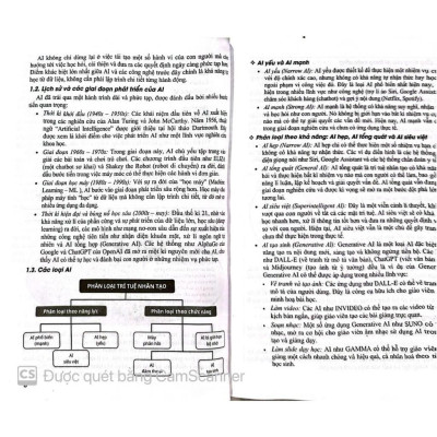 Sách - Ứng dụng trí tuệ nhân tạo (AI) trong dạy và học môn ngữ văn (dành cho giáo viên và học sinh) HA