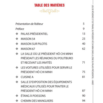 Lieu de residence et de travail du pesident Ho Chi Minh dans la zone du palais presidentiel - Hà Nội