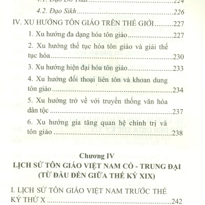 Lịch Sử Tôn Giáo Thế Giới Và Việt Nam (Tái bản) - PGS.TS. Nguyễn Phú Lợi