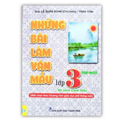 Sách - Combo Những bài làm văn mẫu lớp 3 - Tập 1 + 2 ( Bộ sách cánh diều )