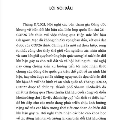 An ninh khí hậu trong quan hệ quốc tế ( sách chuyên khảo)