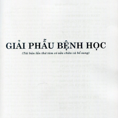 Sách - Giải phẫu Bệnh học 2022