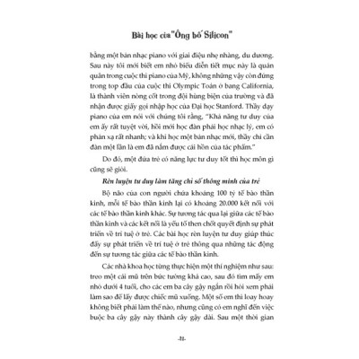 Sách Bài học của ông bố Silicon - Sách làm cha mẹ Ehomebooks