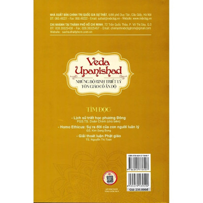 Veda Upanishad: Những bộ kinh triết lý tôn giáo cổ Ấn Độ