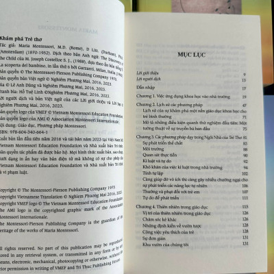 Khám phá trẻ thơ Maria Montessori - NXB Tri Thức