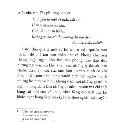 Cái Cười Của Thánh Nhân (Ts Thu Giang)(Tái Bản)