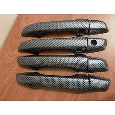 Ốp Tay Nắm+ Hõm Cửa Xe HONDA CRV 2018-2019-2020-2021 Mẫu Cacbon, Ốp Trang Trí Xe ô tô