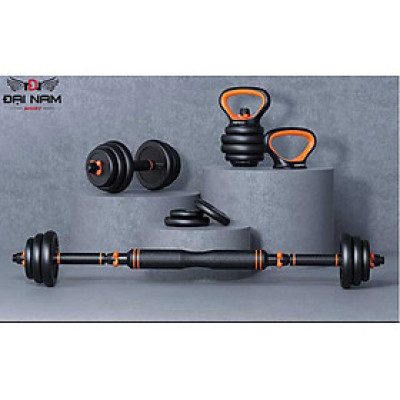 Bộ Tạ Tay Đa Năng Điều Chỉnh 30Kg Composite 6 Trong 1 FED-130220 Cao Cấp Đại Nam Sport