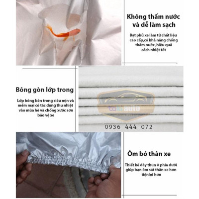 [FORESTER] Bạt trùm xe ô tô Subaru Forester vải dù oxford cao cấp,áo bạt phủ trùm che kín che nắng,mưa