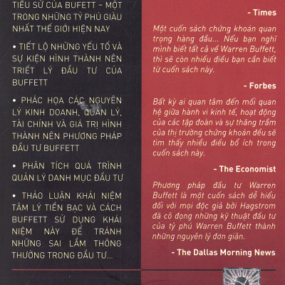 Phương Pháp Đầu Tư Warren Buffett ( Tặng Bookmark Tuyệt Đẹp )
