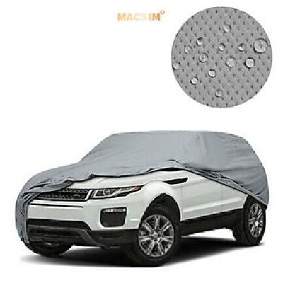 Bạt phủ ô tô chất liệu vải không dệt 3 lớp cao cấp thương hiệu MACSIM dành cho hãng xe Lexus LX570200 màu ghi-dùng trong nhà và ngoài trời