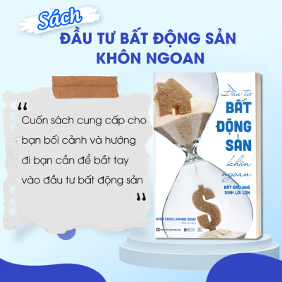 Sách - Đầu Tư Bất Động Sản Khôn Ngoan: Bắt Đầu Nhỏ, Sinh Lời Lớn - MCBooks