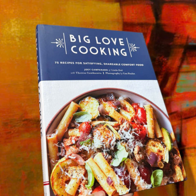 Sách - Big Love Cooking: 75 Recipes for Satisfying, Shareable Comfort Food - Sách nấu ăn, tiếng anh