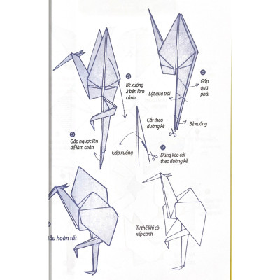 Origami - Nghệ Thuật Xếp Giấy Nhật Bản - Vanlangbooks -Tái Bản 2023