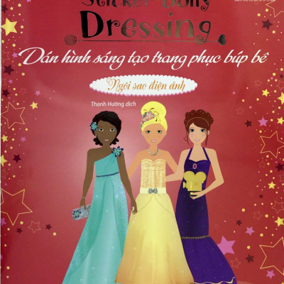 Dán Hình Sáng Tạo Trang Phục Búp Bê - Ngôi Sao Điện Ảnh