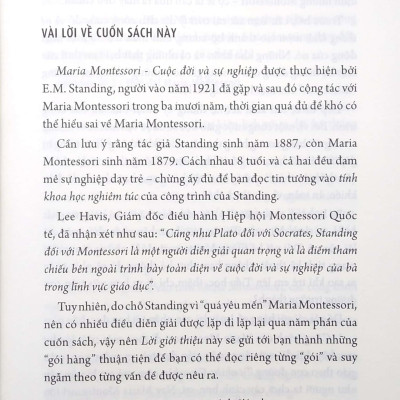 Maria Montessori - Cuộc Đời Và Sự Nghiệp (Tái Bản 2021)
