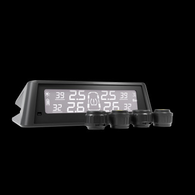 Cảm Biến Áp Suất Lốp Ô Tô STEELMATE TP-S20 PRO – Van Ngoài, Hiển Thị LED, Cảnh Báo Áp Suất & Nhiệt Độ Chính Xác, Bảo Hành 3 Năm