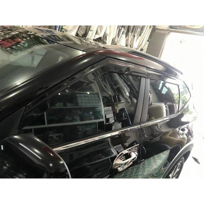 Vè Che Mưa Xe Kia Seltos 2019 - 2023 Cao cấp, Nhựa đen sáng bóng, che nắng, che mưa khi xuống kính