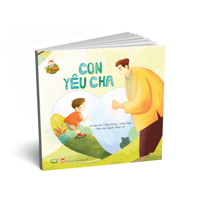 Combo sách phát triển EQ cho bé: bộ thơ Con yêu cha + Con yêu mẹ (2 cuốn)