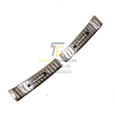 Bộ sản phẩm ỐP BẬC CỐP VÀ BẬC CỬA Inox xe Toyota Cross