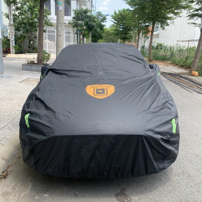 Bạt phủ ô tô Volvo CX40 chất liệu Polyester - màu đen cao cấp MACSIM màu đen - sử dụng trong nhà và ngoài trời