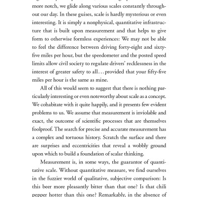 Not To Scale: How The Small Becomes Large, The Large Becomes Unthinkable, And The Unthinkable Becomes Possible