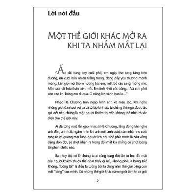 Sách - Nhắm Mắt Nhìn Sao - Tự Truyện Nhạc Sĩ Khiếm Thị Hà Chương