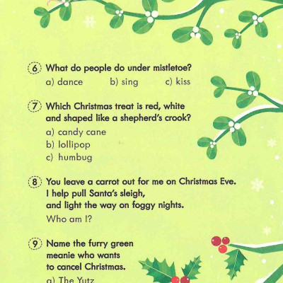 Christmas Quiz Book