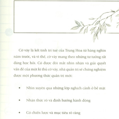 Quản Trị Theo Phong Cách Cờ Vây
