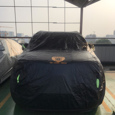 Bạt phủ ô tô Mini Copper chất liệu Polyester - màu đen cao cấp MACSIM màu đen - sử dụng trong nhà và ngoài trời