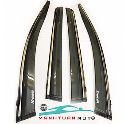 Vè che mưa Mitsubishi Xpander 2018 - 2022, 2023 chỉ inox cao cấp