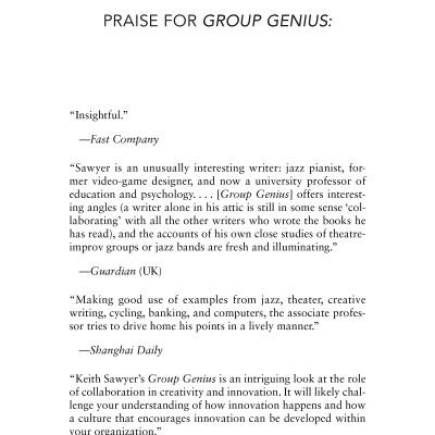 Group Genius: The Creative Power Of Collaboration