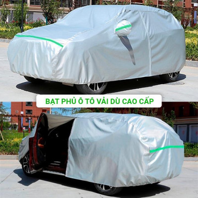 Bạt phủ xe ô tô 7 chỗ Toyota Fortuner 3 lớp chống nóng, chống thấm. Bạc phủ xe Fortuner, Bạt trùm xe SUV