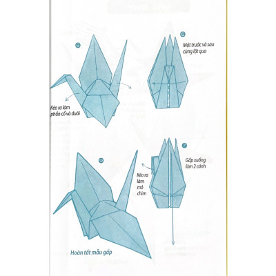 Origami - Nghệ Thuật Xếp Giấy Nhật Bản - Vanlangbooks -Tái Bản 2023
