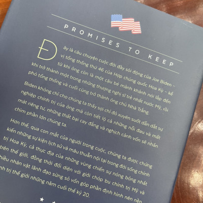 NHỮNG LỜI HỨA PHẢI GIỮ - Cuộc đời và sự nghiệp chính trị của tôi – Joe Biden –  Trần Trọng Hải Minh dịch – Nhã Nam - NXB Thế Giới (bìa mềm)