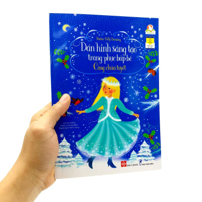 Sticker Dolly Dressing - Dán Hình Sáng Tạo Trang Phục Búp Bê - Công Chúa Tuyết