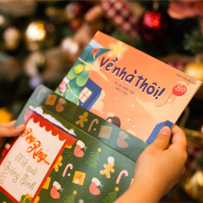 Sách Thiếu Nhi - Cuốn Về Nhà Thôi - Truyện Kể Trước Khi Ngủ Cho Bé 0-3 4-6 Tuổi
